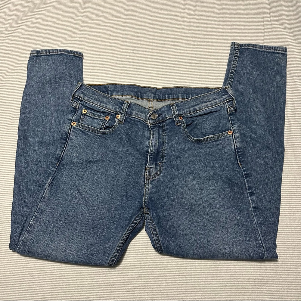 Men's Levi 512 Slim Taper Fit Medium Wash Jeans 29x30